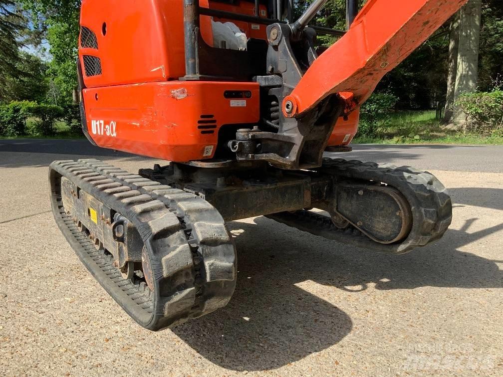 Kubota U 17-3 Mini ekskavatörler, 7 tona dek