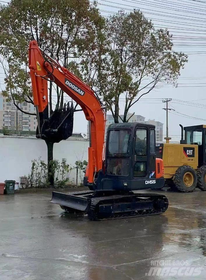 Doosan DH 55 Mini ekskavatörler, 7 tona dek