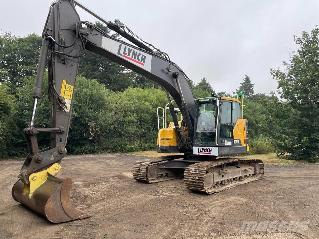 Volvo ECR 235 Paletli ekskavatörler