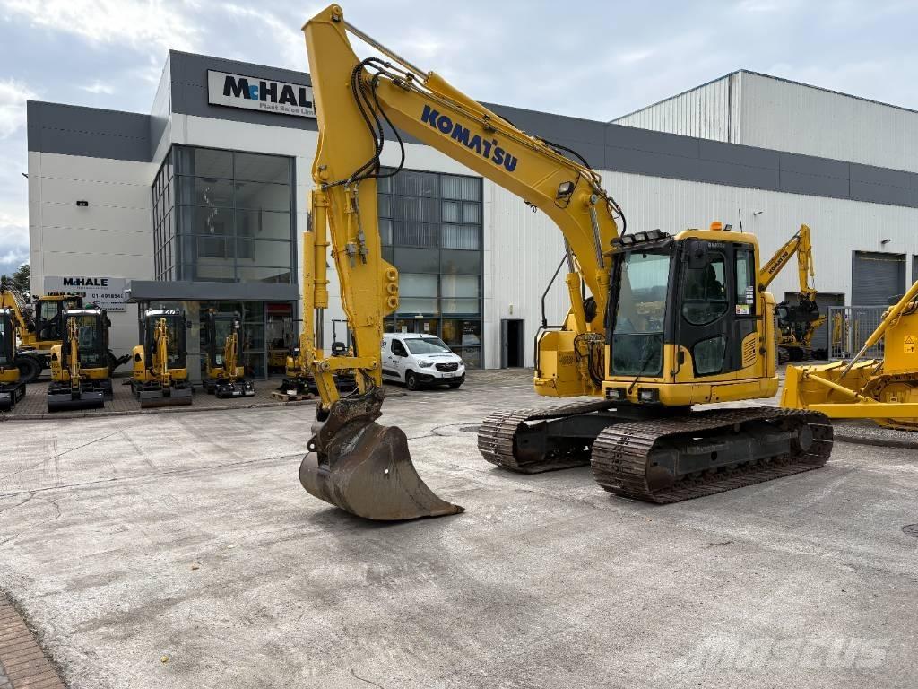 Komatsu PC138US-11 Paletli ekskavatörler