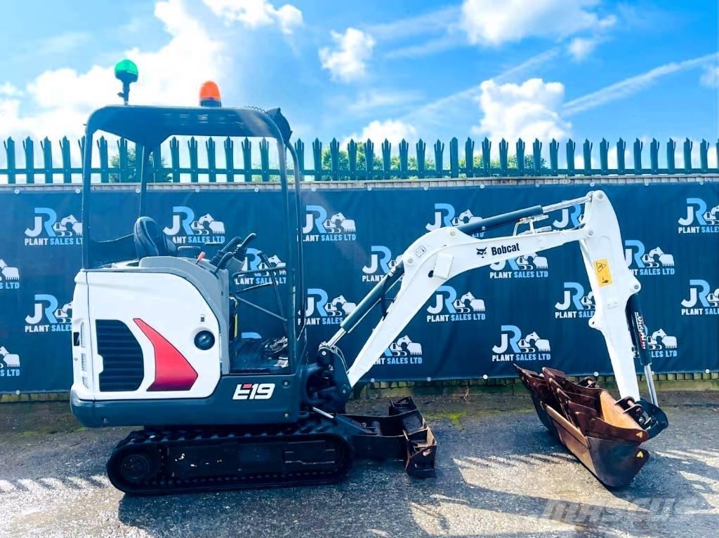 Bobcat E 19 Mini ekskavatörler, 7 tona dek
