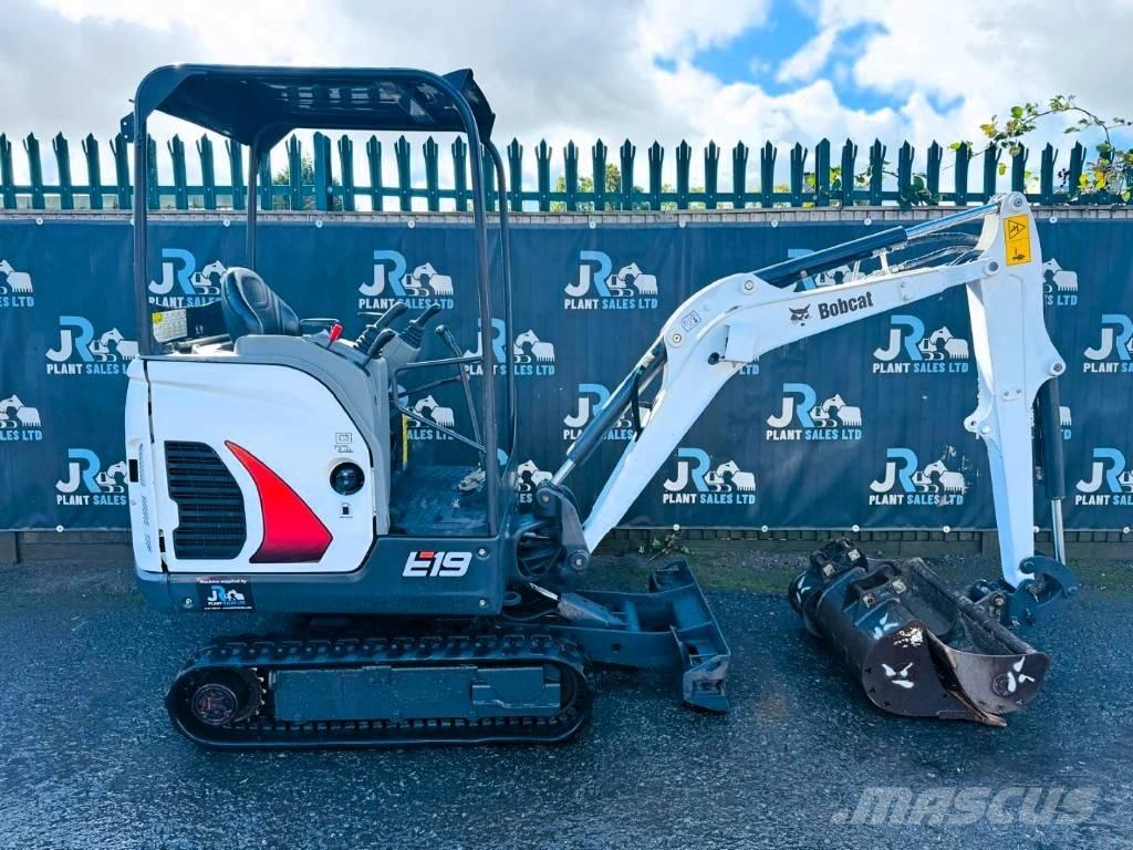Bobcat E 19 Mini ekskavatörler, 7 tona dek
