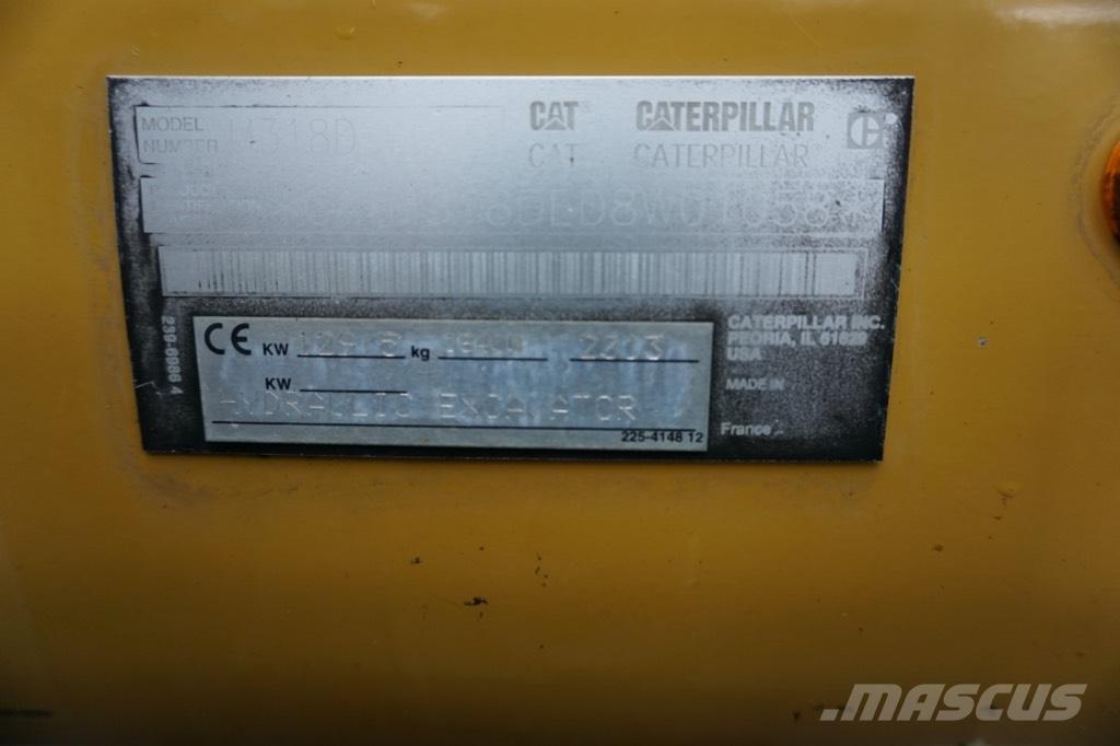 CAT M 318 D Lastik tekerli ekskavatörler