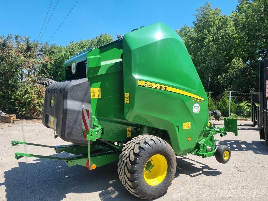 John Deere V451G Rulo balya makinalari