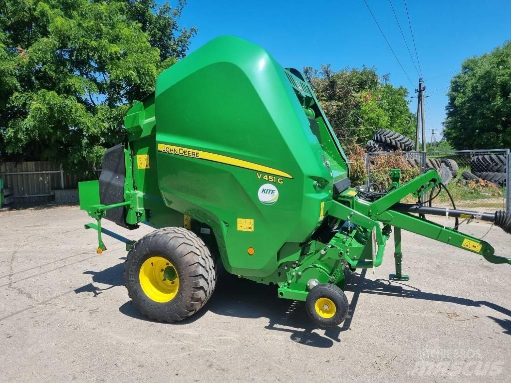 John Deere V451G Rulo balya makinalari
