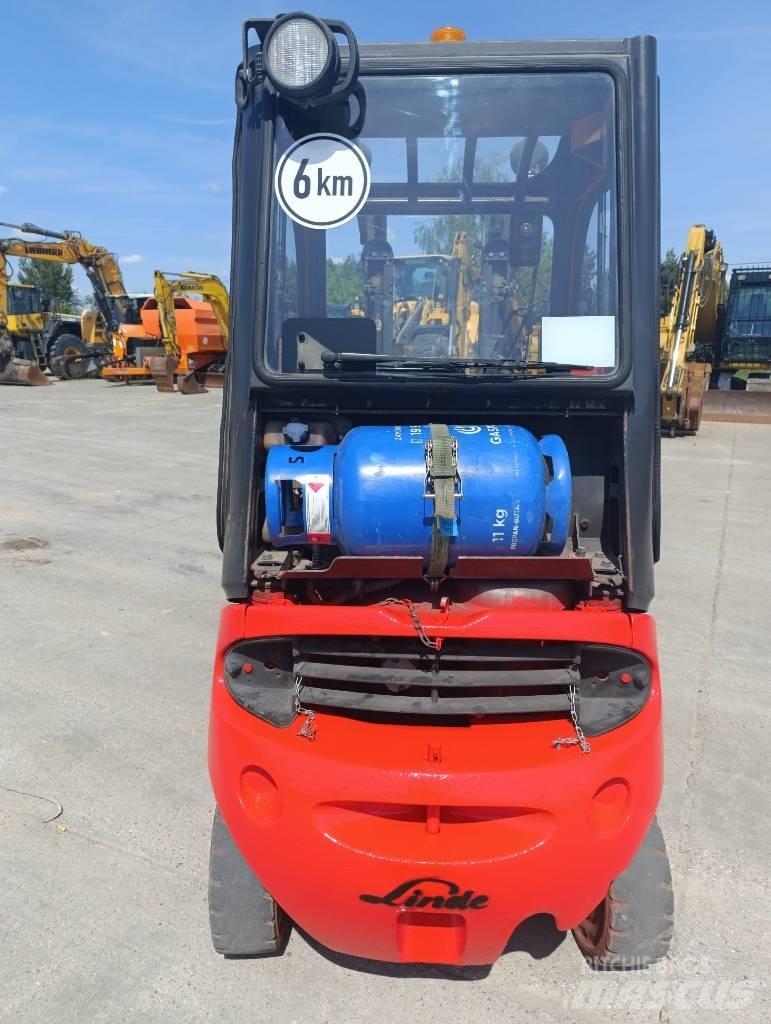 Linde H 18 T-03 LPG'li forkliftler