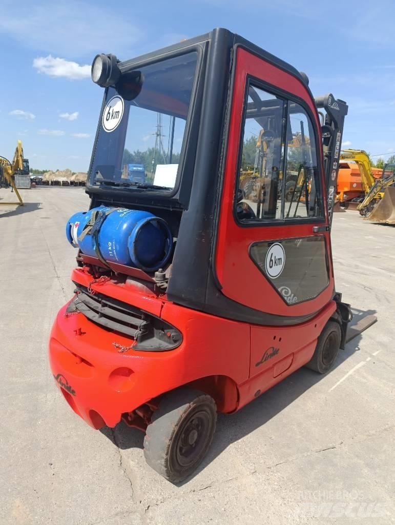 Linde H 18 T-03 LPG'li forkliftler