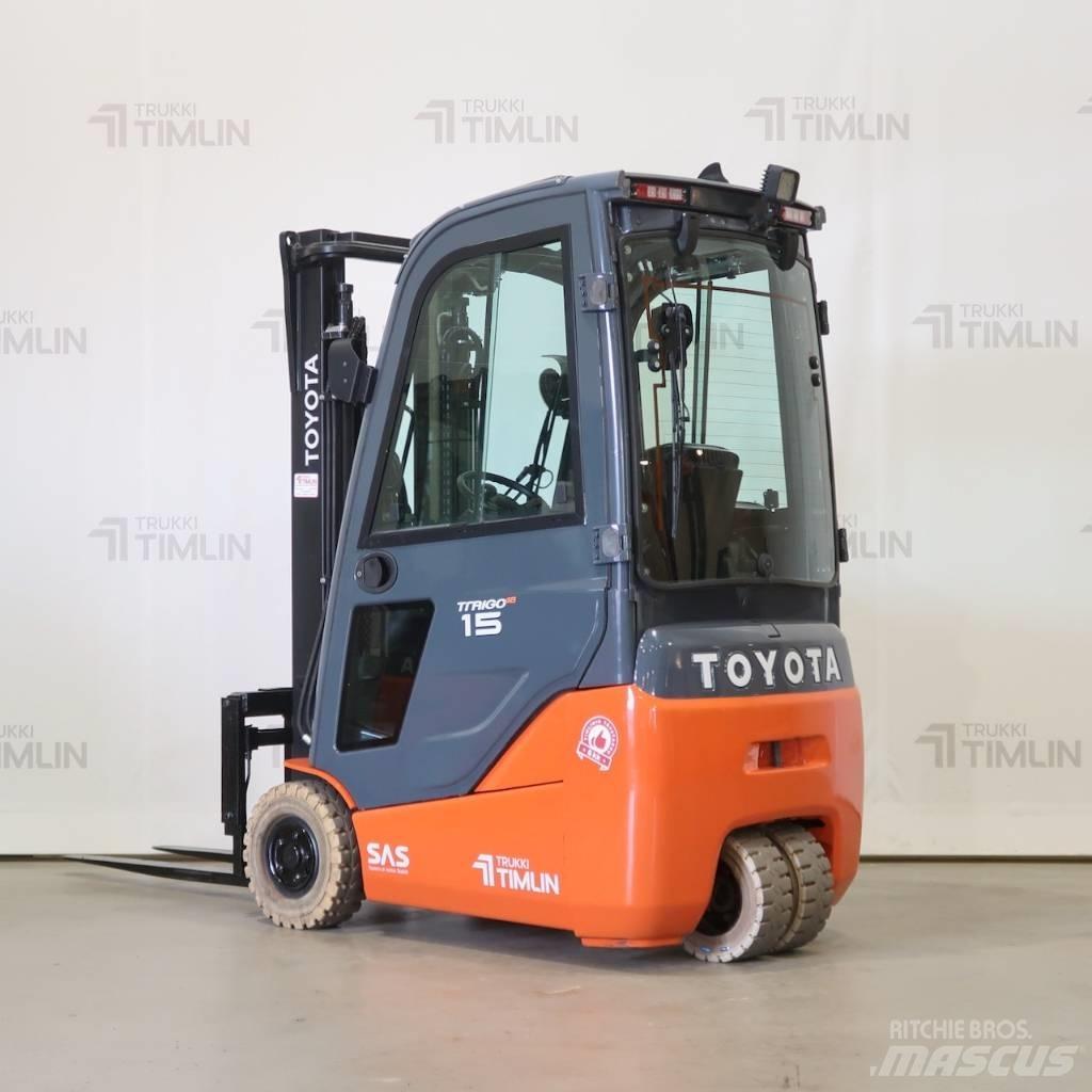 Toyota 8FBE15T Elektrikli forkliftler