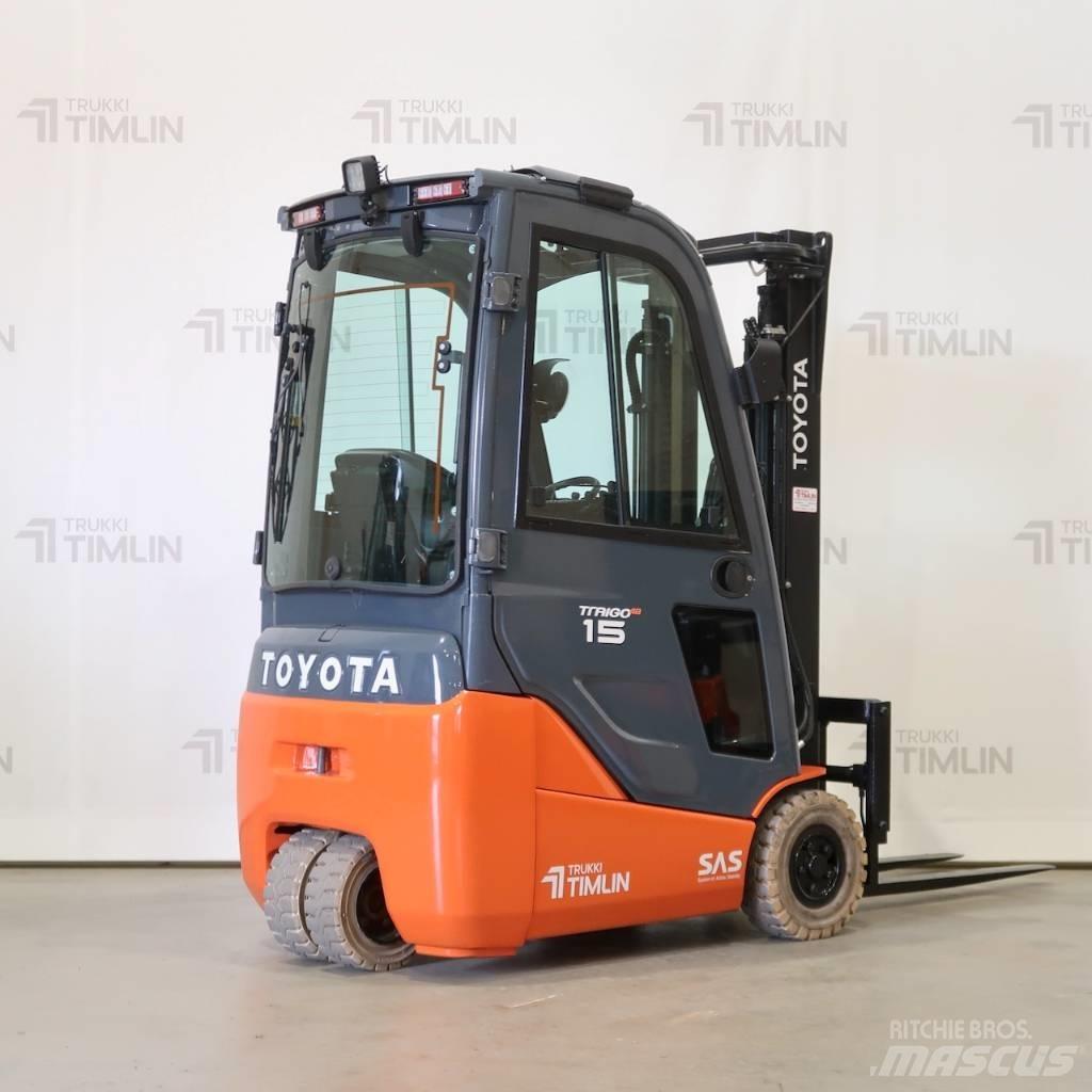 Toyota 8FBE15T Elektrikli forkliftler