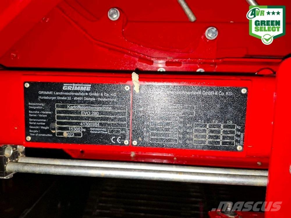 Grimme Evo 280 Patates soğan sökme makinaları
