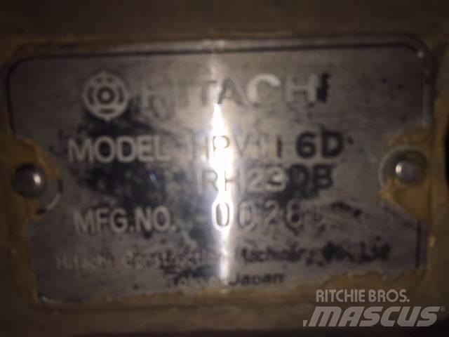 Hitachi 200W Lastik tekerli ekskavatörler