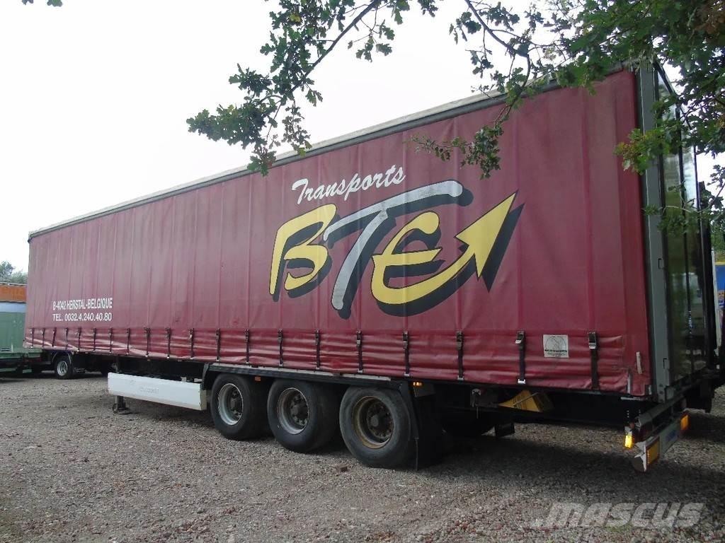 Krone 3x BPW + COIL Perdeli yari çekiciler