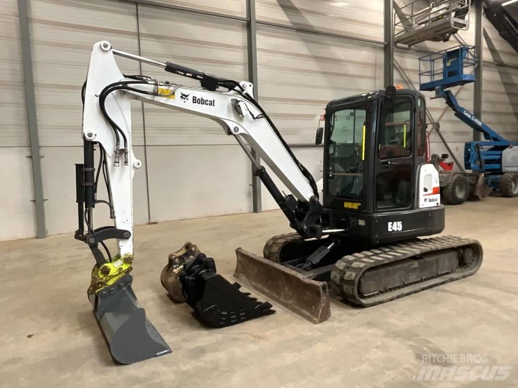Bobcat E 45 Mini ekskavatörler, 7 tona dek