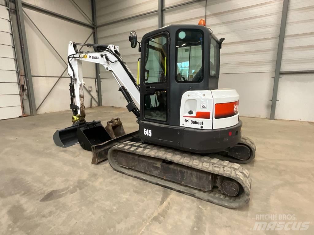 Bobcat E 45 Mini ekskavatörler, 7 tona dek