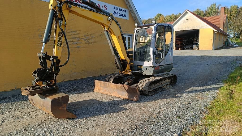 Wacker Neuson 6003 Mini ekskavatörler, 7 tona dek