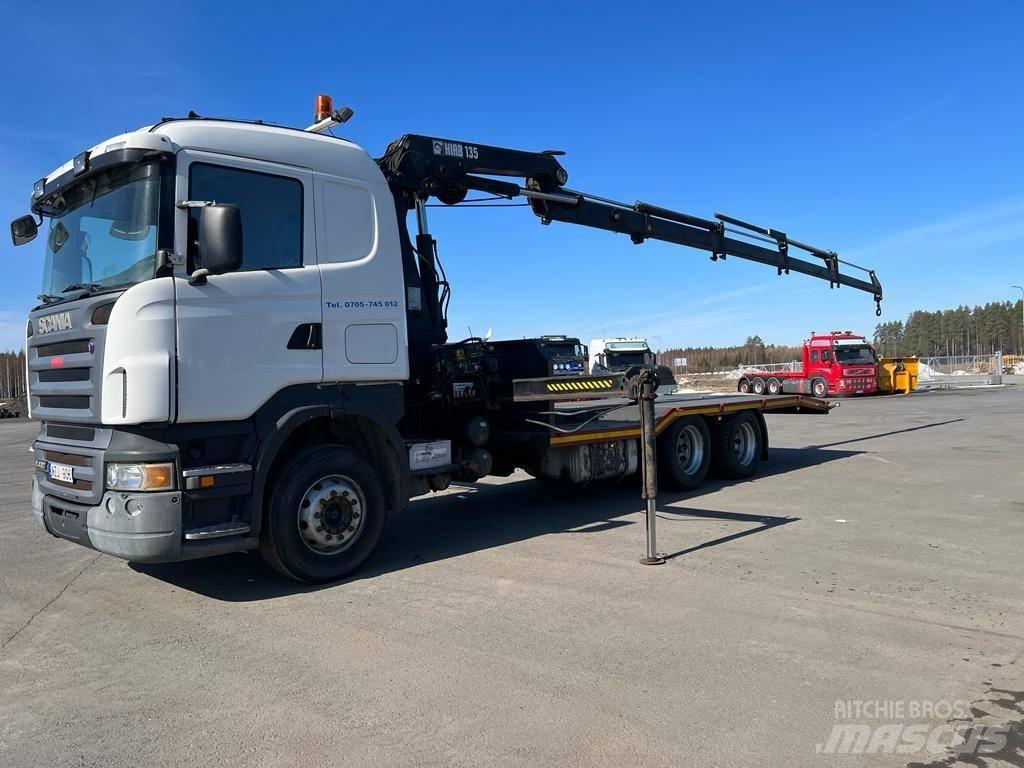 Scania R 420 LB Araç üzeri vinçler