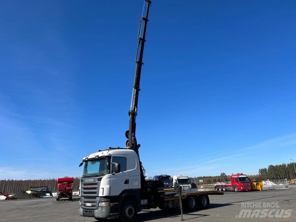 Scania R 420 LB Araç üzeri vinçler