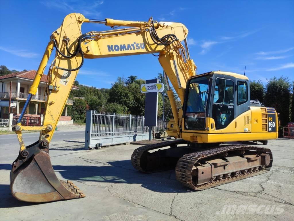 Komatsu PC 160 LC-7 Paletli ekskavatörler