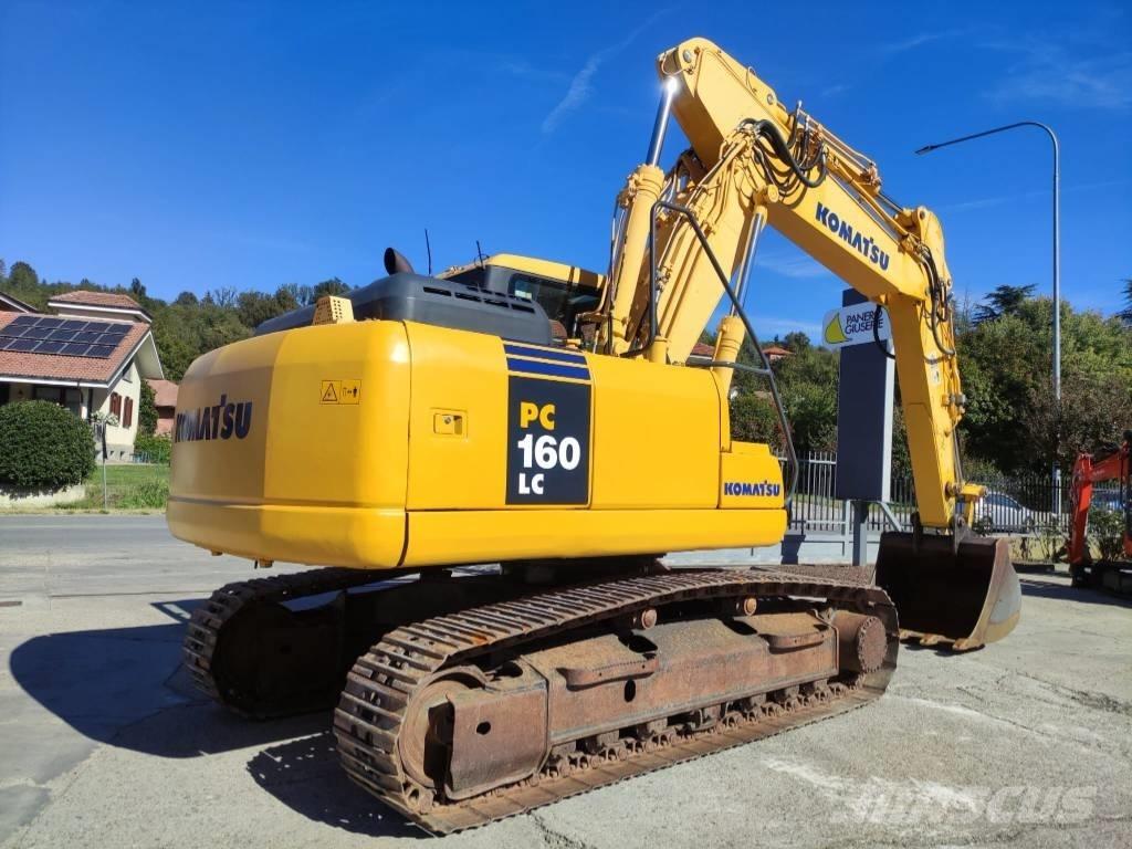 Komatsu PC 160 LC-7 Paletli ekskavatörler