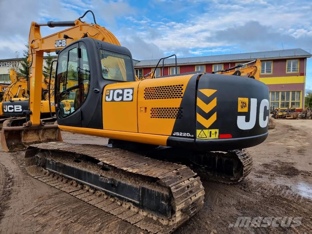 JCB JS 220 LC Paletli ekskavatörler
