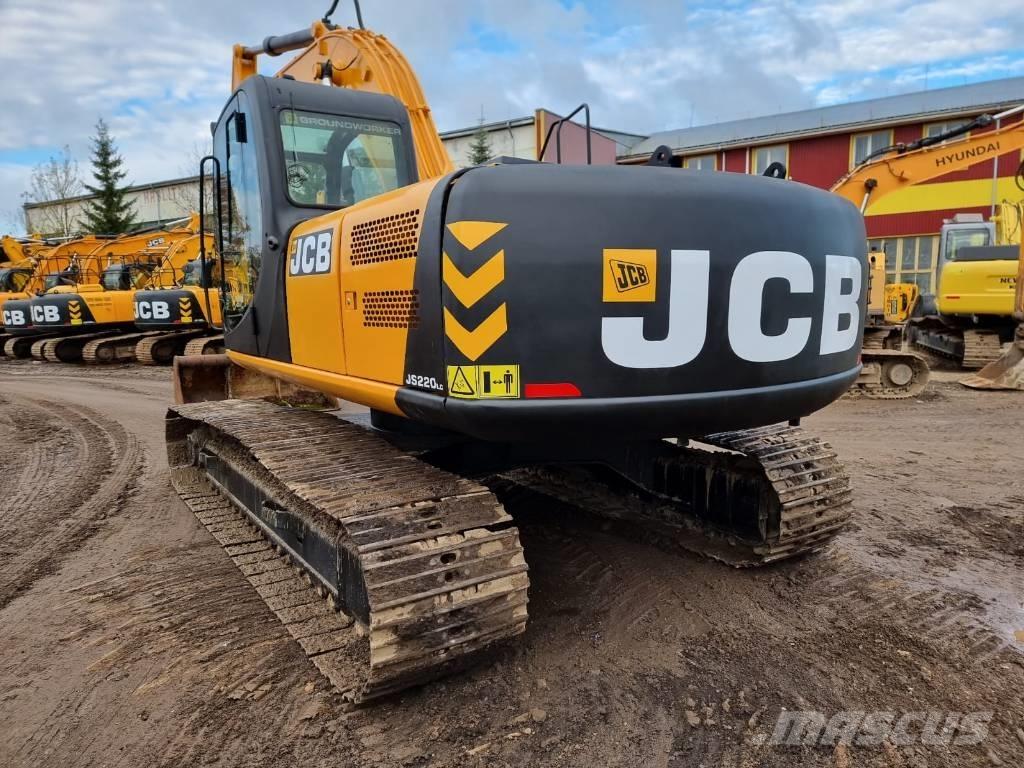 JCB JS 220 LC Paletli ekskavatörler