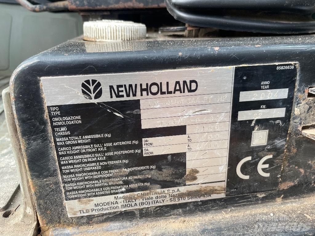 New Holland LM 435 A Tarimsal teleskopik yükleyiciler