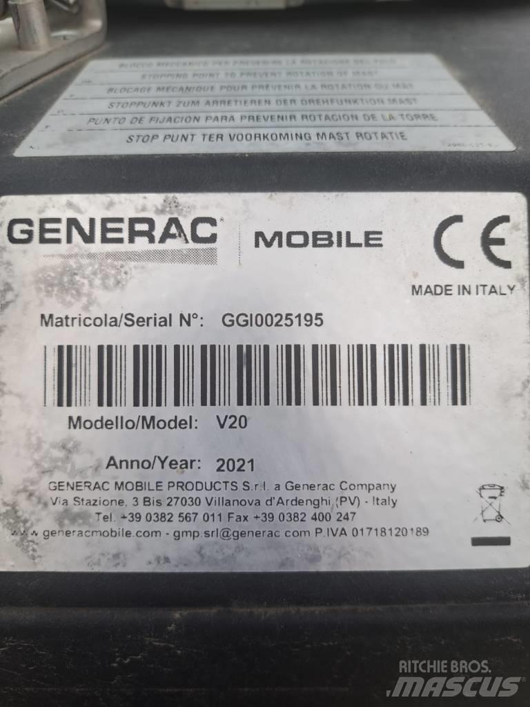 Pramac Generac V20 Aydinlatma kuleleri