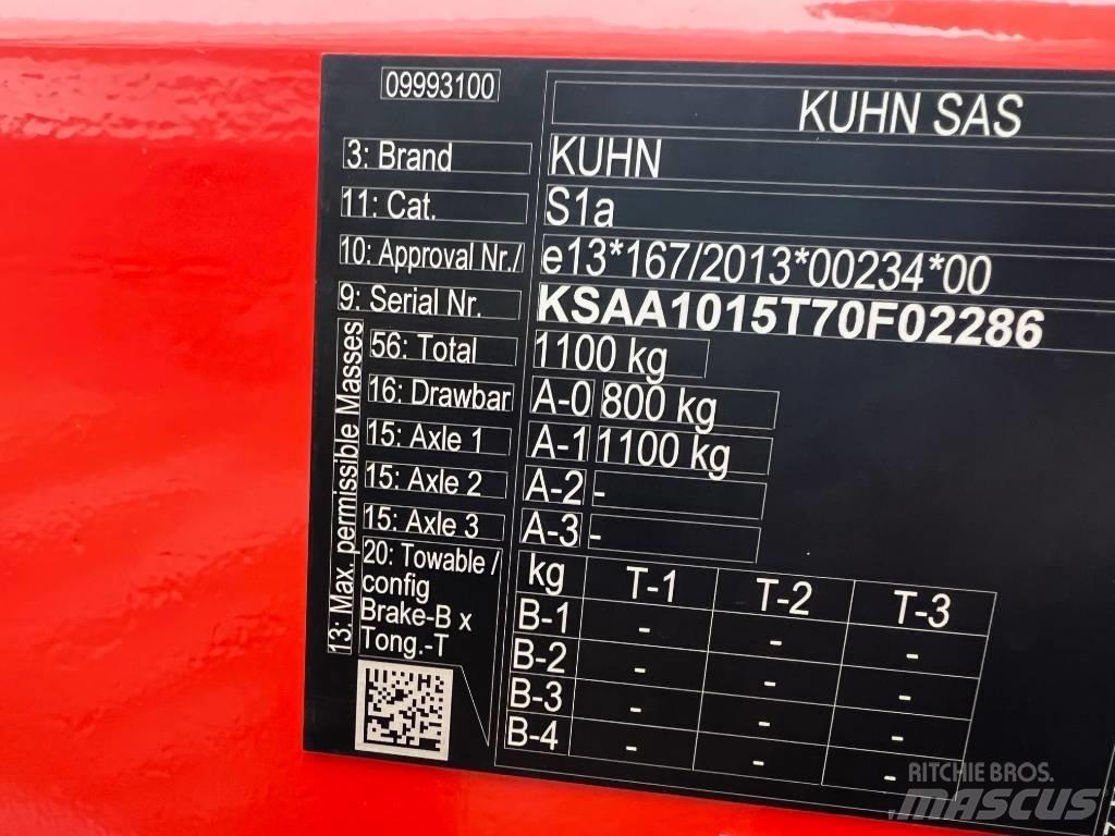 Kuhn GA 7501 Kombine tirmiklar