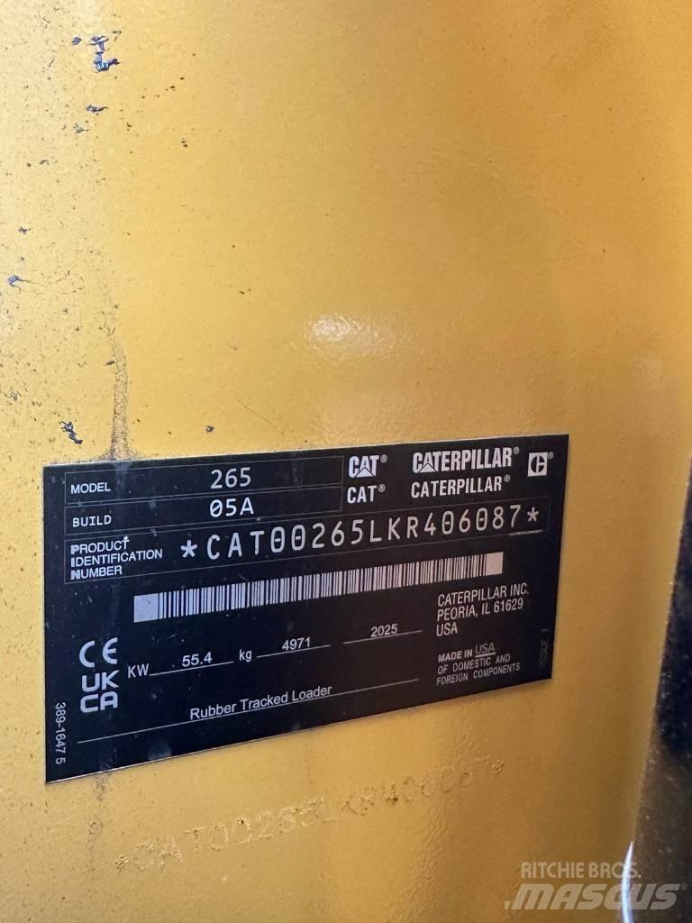 CAT 265 Paletli yükleyiciler