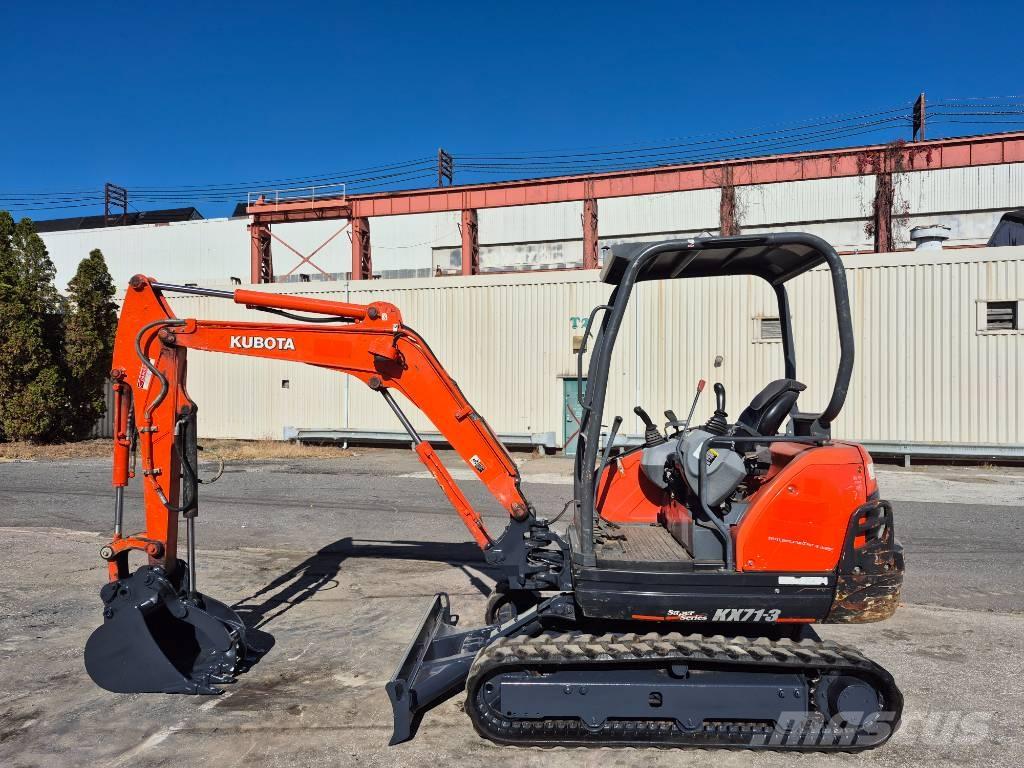 Kubota KX 71-3 Mini ekskavatörler, 7 tona dek