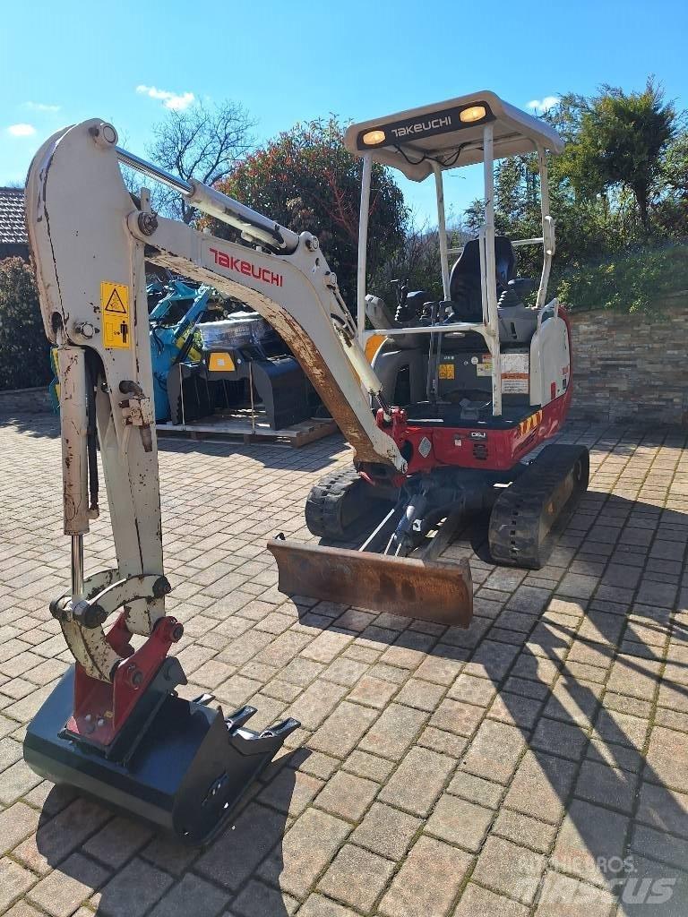 Takeuchi TB 216 Mini ekskavatörler, 7 tona dek