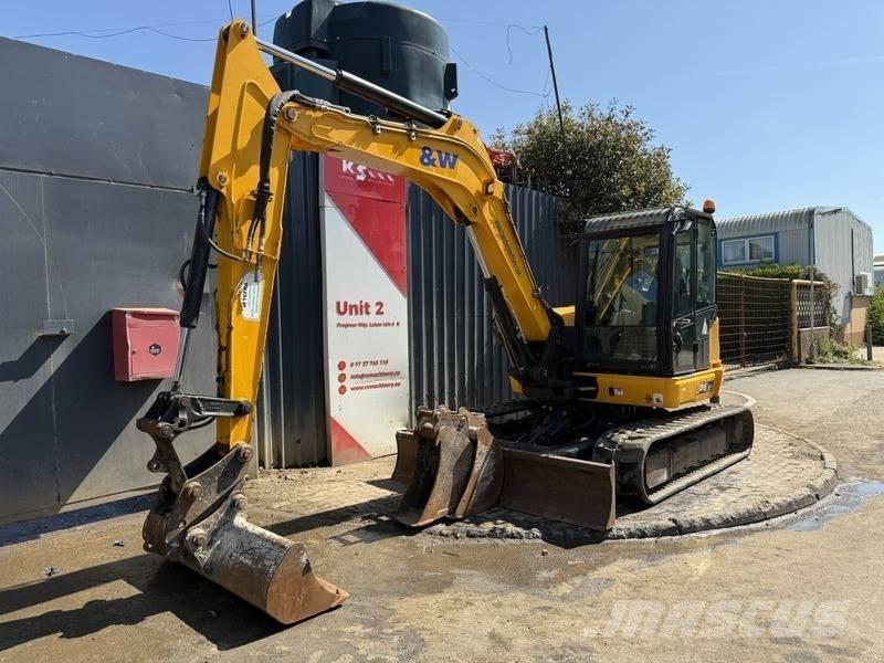 JCB 86 C-1 Mini ekskavatörler, 7 tona dek