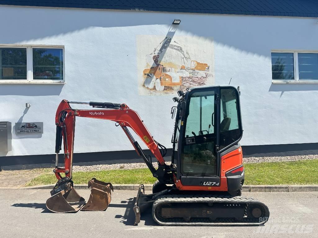 Kubota U 27-4 Mini ekskavatörler, 7 tona dek