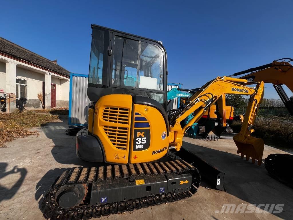 Komatsu PC 35 MR Mini ekskavatörler, 7 tona dek