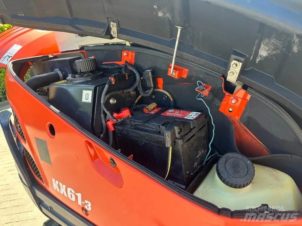 Kubota KX61-3 Mini ekskavatörler, 7 tona dek