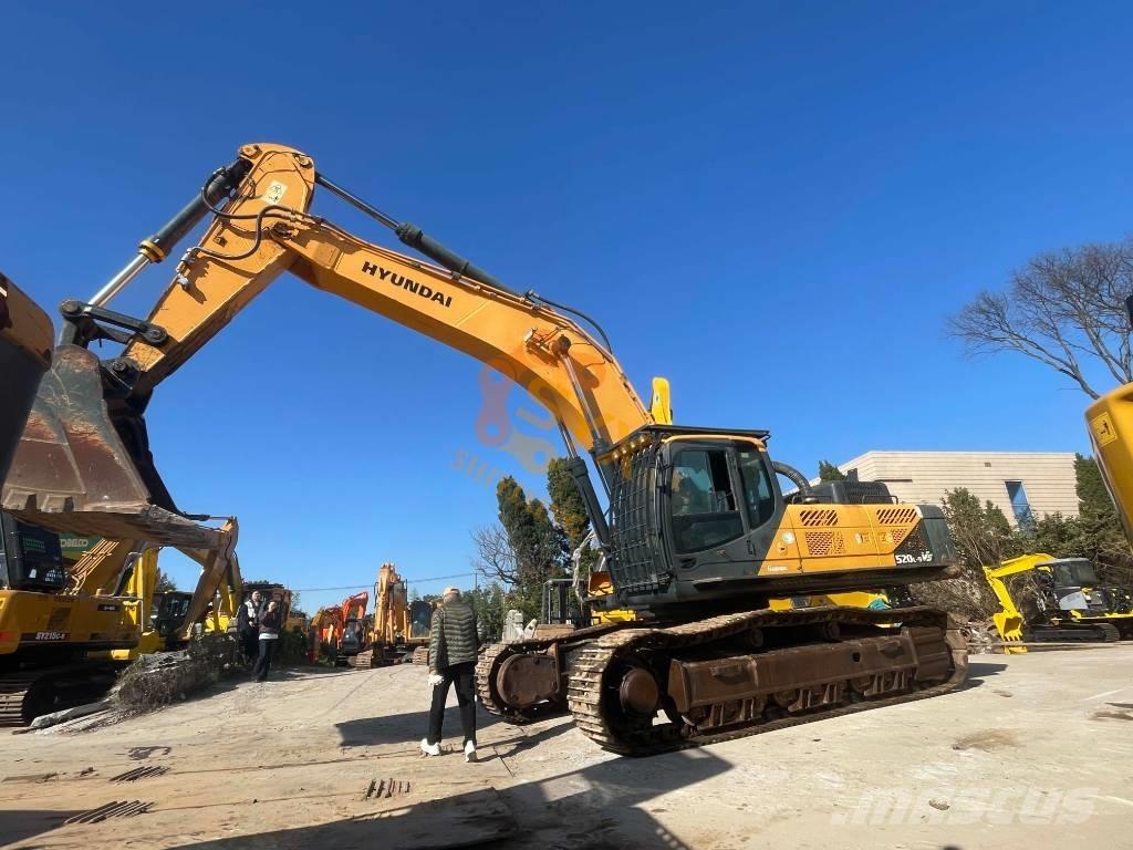 Hyundai Robex 520 VS Paletli ekskavatörler