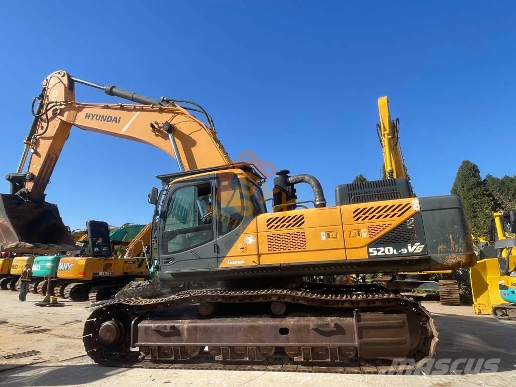 Hyundai Robex 520 VS Paletli ekskavatörler