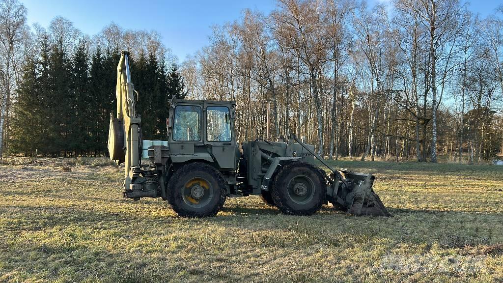 Hydrema 806 Kazıcı yükleyiciler - beko loder