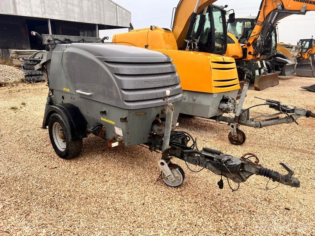 Putzmeister P 715 TD Beton pompaları