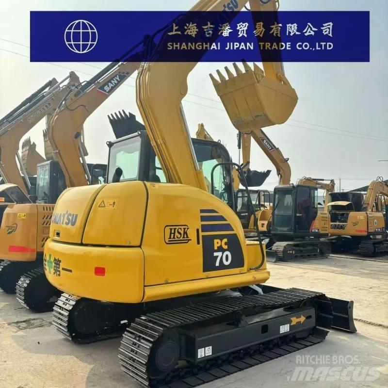 Komatsu PC 70 Paletli ekskavatörler