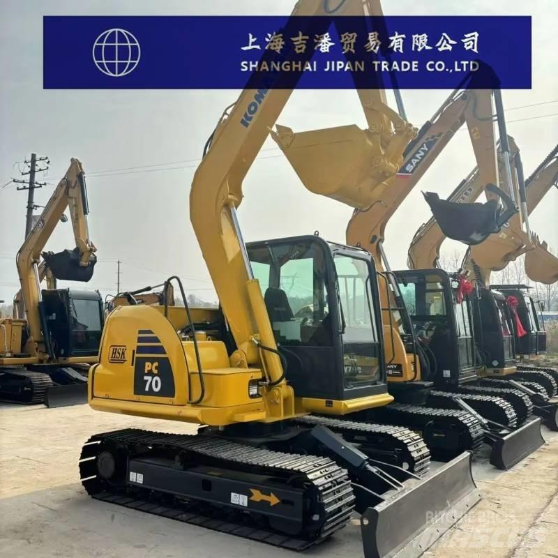 Komatsu PC 70 Paletli ekskavatörler