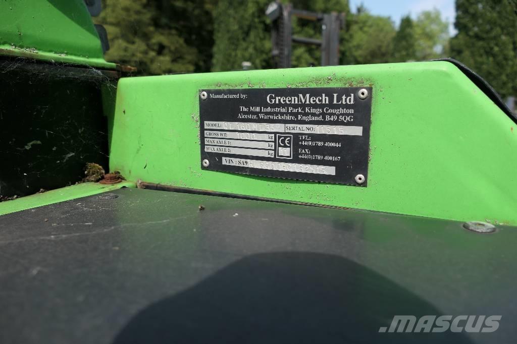 Greenmech QT-160-T Ağaç öğütücüler
