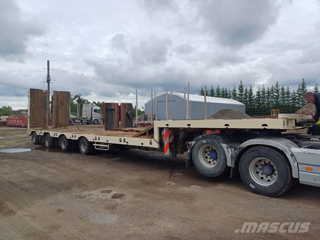 M&V NPSL 42 Low loader yari çekiciler