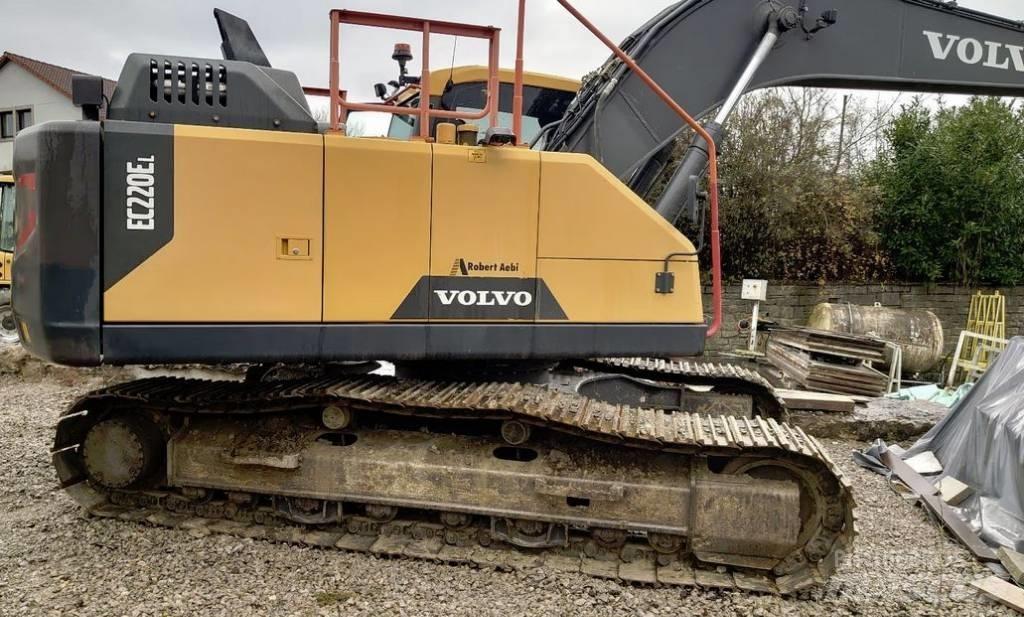 Volvo EC220 EL Paletli ekskavatörler