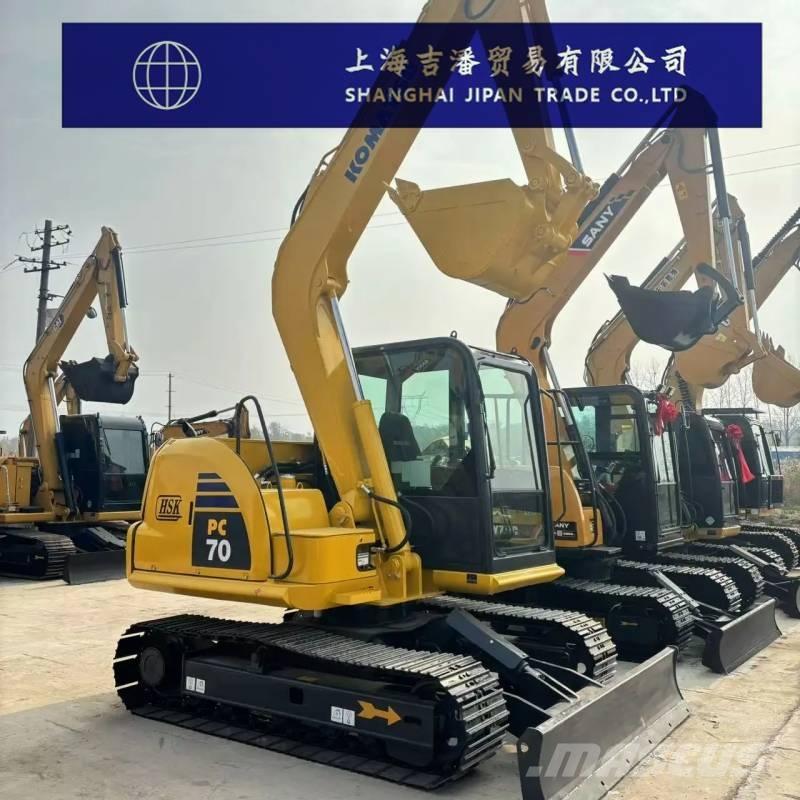Komatsu PC 70 Paletli ekskavatörler