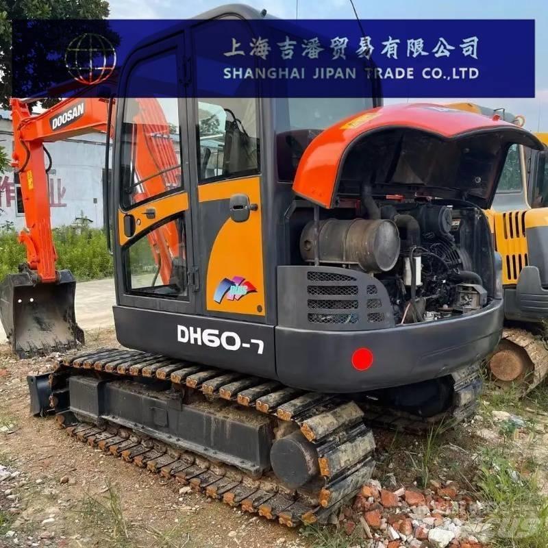 Doosan DH 60 Mini ekskavatörler, 7 tona dek