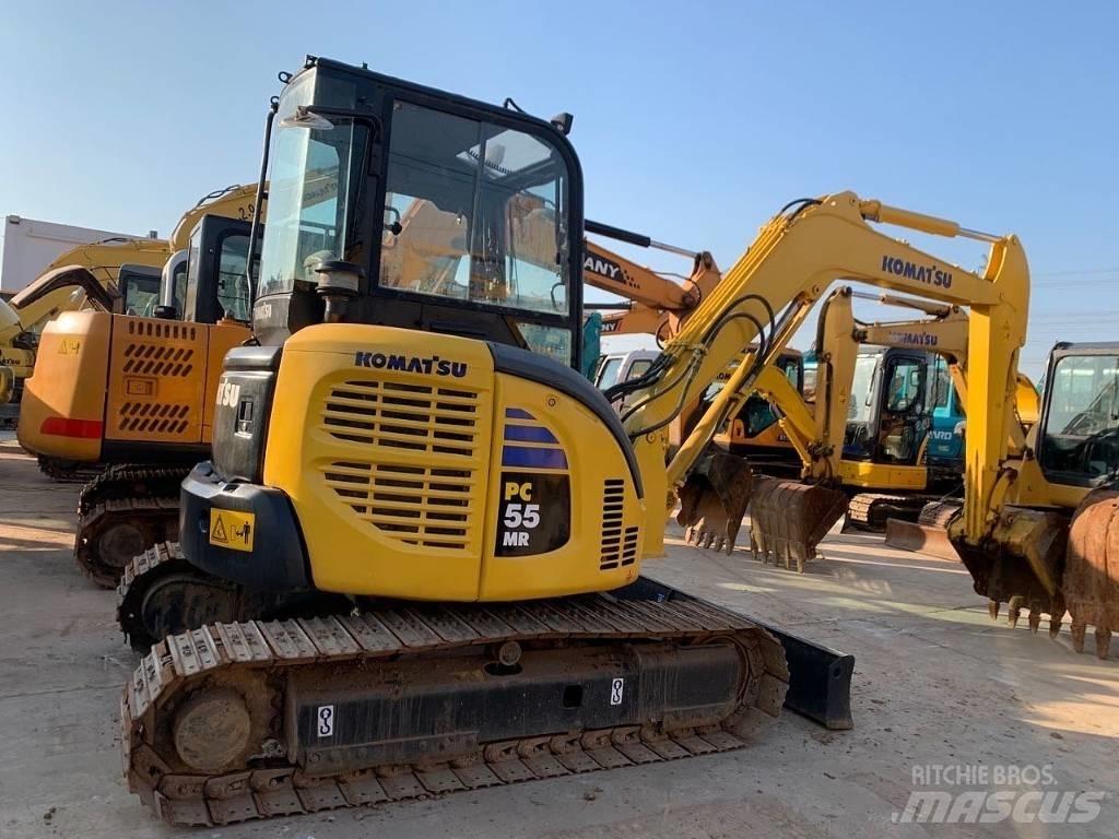 Komatsu PC 55 Mini ekskavatörler, 7 tona dek