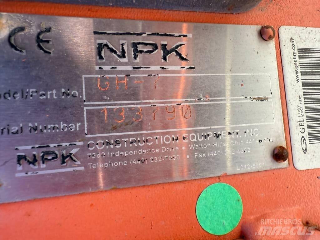 NPK GH 7 Hidrolik kırıcılar