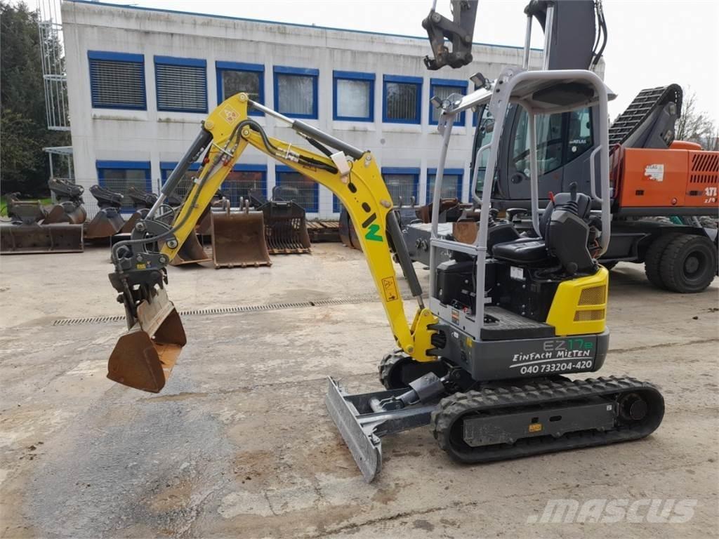 Neuson EZ17E Mini ekskavatörler, 7 tona dek
