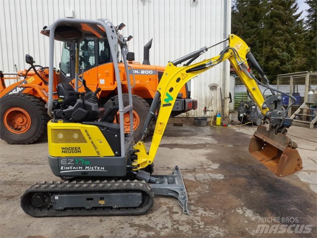 Neuson EZ17E Mini ekskavatörler, 7 tona dek